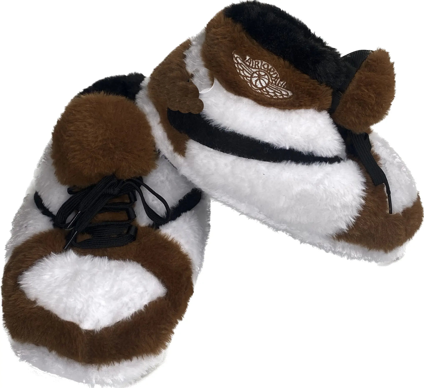 Sneaker Hausschuhe von Housekicks, flauschige Jordan Hausschuhe, Fluffy Jordans, Nike Hausschuhe, stylische Housekicks für drinnen, warme und gemütliche Hausschuhe für jede Altersklasse. Ähneln deinen dein Sneakern und halten deine Füße warm.