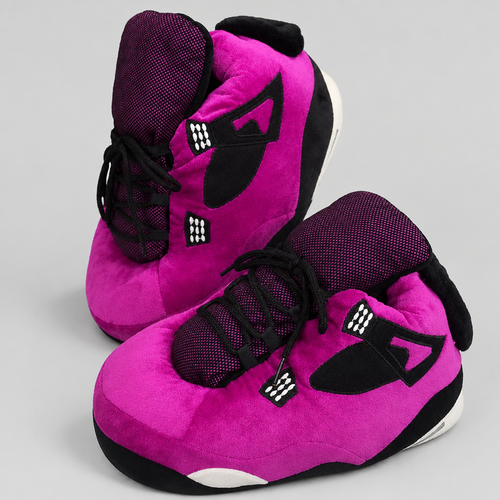HK 4 Lila Sneaker Hausschuhe von Housekicks in Lila
