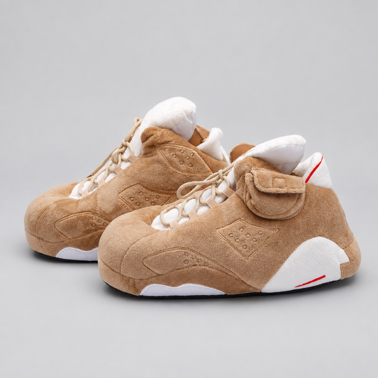 HK 6 Khaki Sneaker Hausschuhe von Housekicks in Khaki