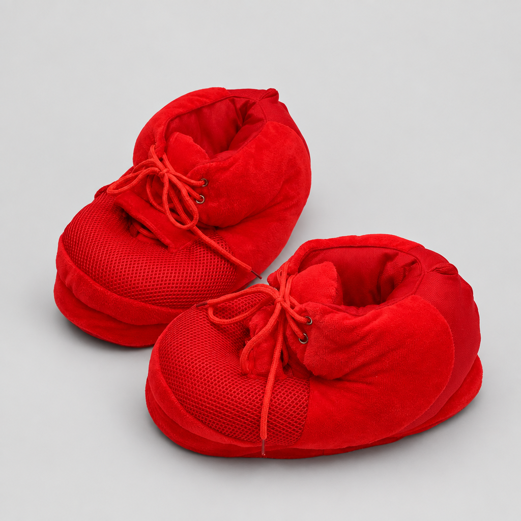 HY 2 Red Oktober Sneaker Hausschuhe von Housekicks in Rot