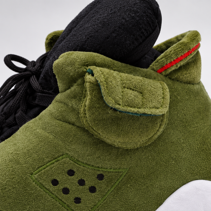 HK 6 Travis Sneaker Hausschuhe von Housekicks – Detail der Seitentasche