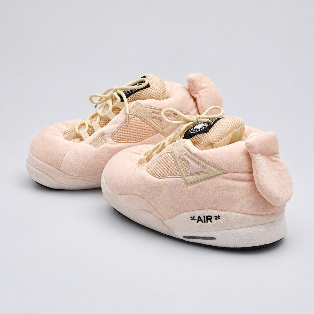 HK 4 Light Pink Sneaker Hausschuhe von Housekicks in Rosa