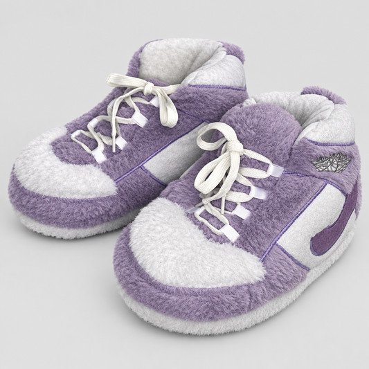 Violett Hunks Sneaker Hausschuhe von Housekicks in Violett