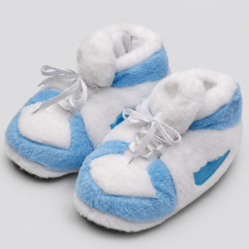 HK 1 University Blau Sneaker Hausschuhe von Housekicks in Hellblau und Weiß